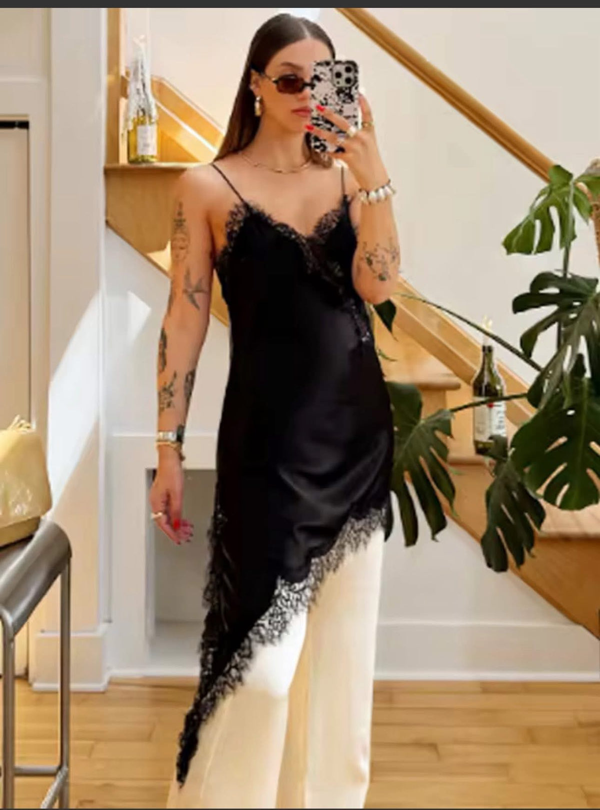 Asymmetric lace Dress – Runway House of Style