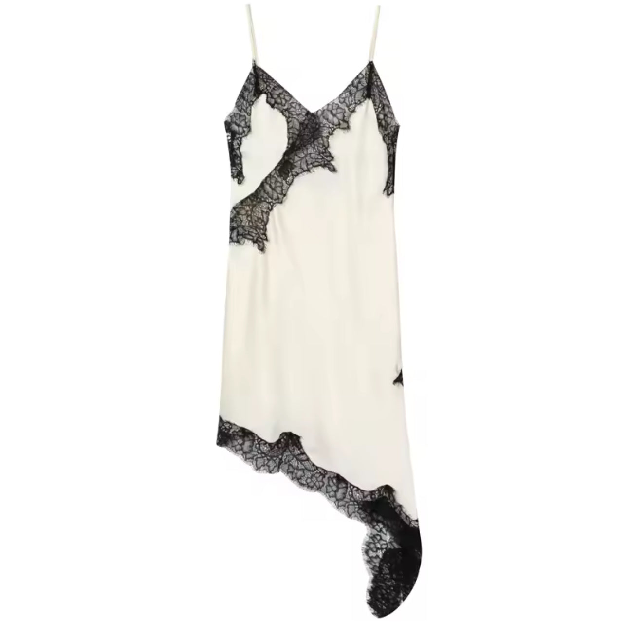 Asymmetric lace Dress