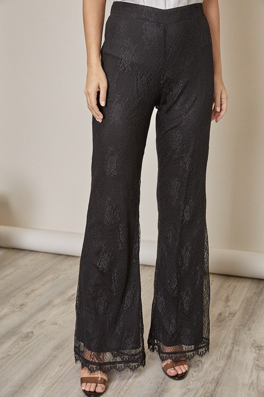 Lace pants