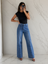 Embellished Jeans